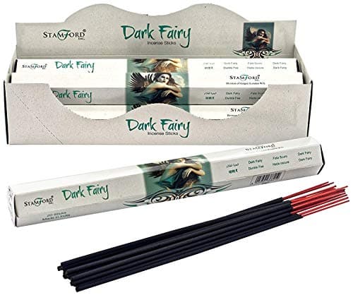 Image of STAMFORD INC. 37821 Dark Fairy Incense Sticks, 20 Sticks x 6 Packs