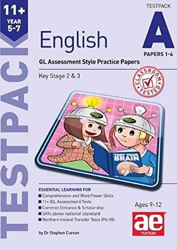 Image of 11+ English Year 5-7 Testpack A Papers 1-4: GL Assessment Style Practice Papers