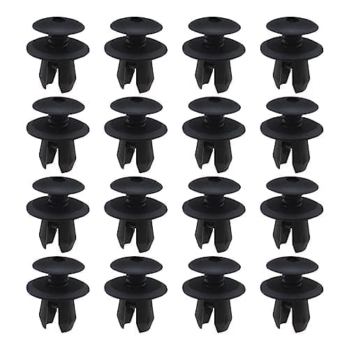 Image of VGOL 50Pcs Trim Panel Lining Clips Replacement 70186729901 701867299 Compatible with VW T4 T5 Car Trim Clamps Door Panel Clips Black