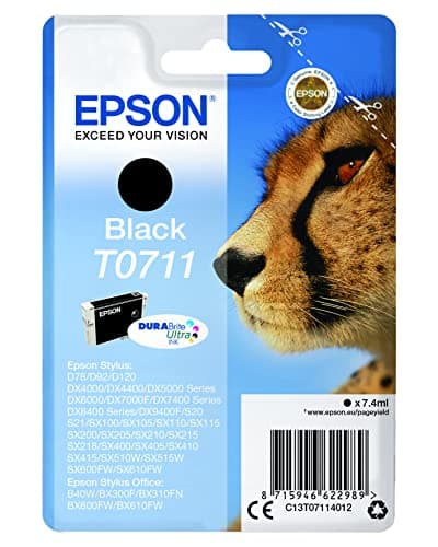 Image of Epson C13T07114022 Inkjet Cartridge - Black