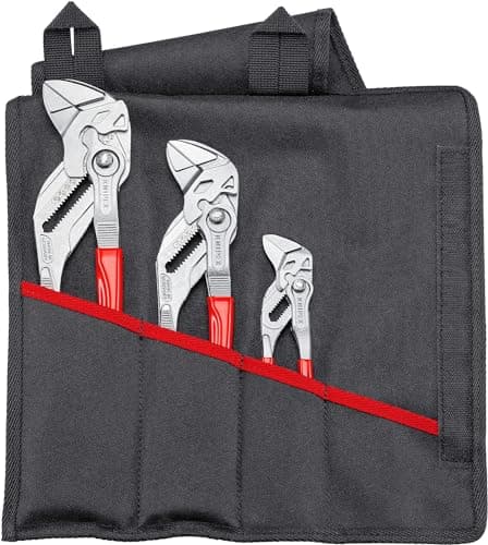 Image of KNIPEX Set of Pliers Wrenches 3 Parts 330 mm, 00 19 55 S7