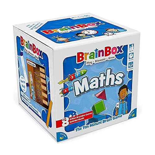 Image of BrainBox Maths | Fun & Educational Card Game | Ages 8+ | 1+ Players | 10 Minutes Play Time