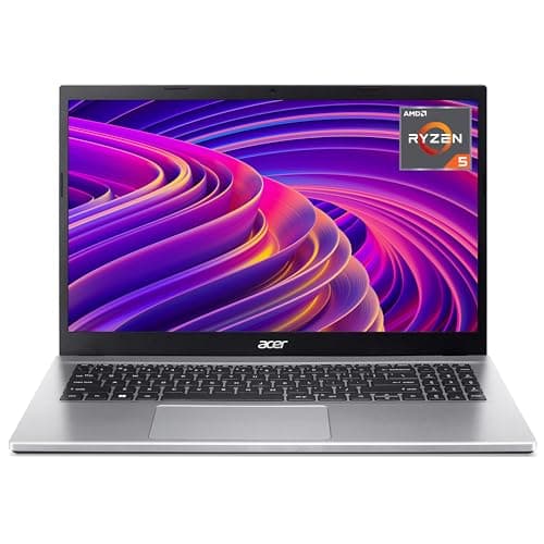 Image of acer Aspire 3 15 A315-44P Laptop - AMD Ryzen 5 5500U, 16GB, 512GB SSD, Integrated Graphics, 15.6 Inch Full HD, Windows 11, Silver