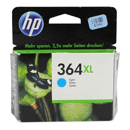 Image of HP 364XL High Yield Cyan Original Ink Cartridge