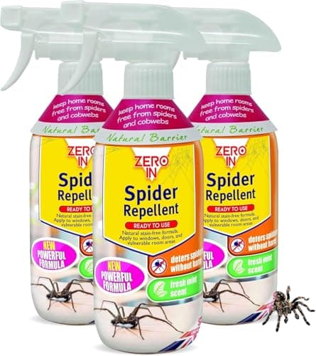 Image of Zero In AMZ981M Spider Repellent - Triple Pack, multicolour