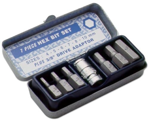 Image of Laser 0593 Hex Bit Set 7pc