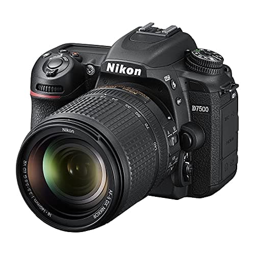 Image of Nikon D7500 Camera Body with 18-140 mm VR Digital DSLR Kit - Black