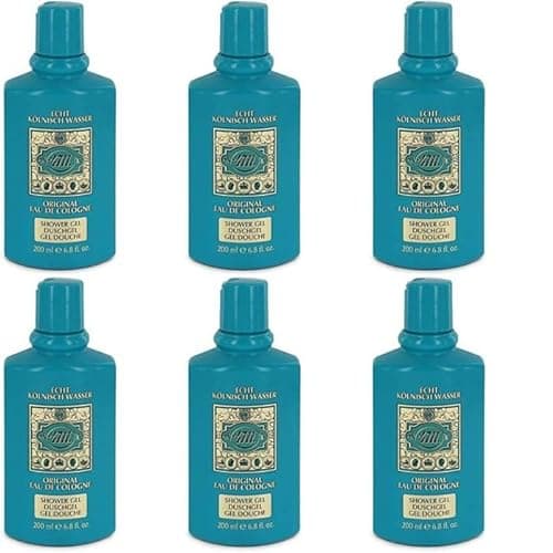 Image of 4711 Original Eau de Cologne Shower Gel, Refreshing Scent, pH-Balanced, Unisex, 200ml, Pack of 6