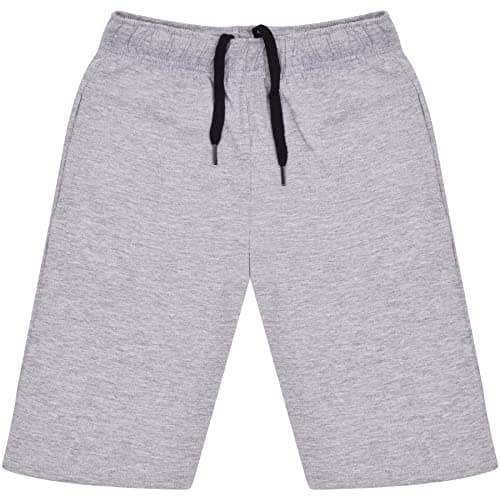 Image of A2Z 4 Kids Boys Shorts Cotton Stretch Casual Summer Knee Length - Shorts S07 Grey 9-10
