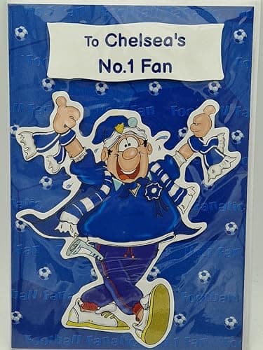 Image of CHELSEA NO.1 FAN BIRTHDAY CARD