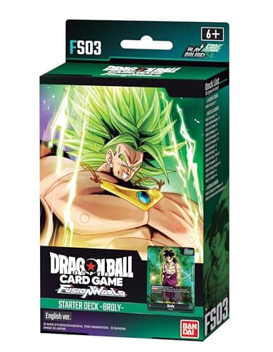 Image of Bandai | Dragon Ball Super CG: Starter Deck - Fusion World (FS03) | Trading Card Game | Ages 6+ | 2 Players | 30 Minutes Playing Time