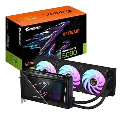 Image of Gigabyte AORUS GeForce RTX 5090 XTREME WATERFORCE 32G Graphics Card - 32GB GDDR7, 512bit, PCI-E 5.0, 2655MHz Core Clock, 3 x DP 2.1a, 1 x HDMI 2.1b, NVIDIA DLSS 4, GV-N5090AORUSX W-32GD