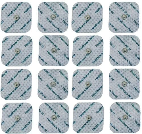 Image of Healthcare World 16 Stud TENS Electrode Pads for Beurer and Sanitas Tens Machines