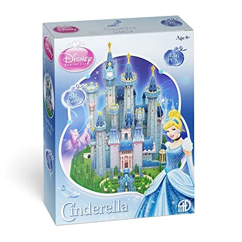 Image of University Games Disney Cinderella Castle 3D Puzzle,U08550