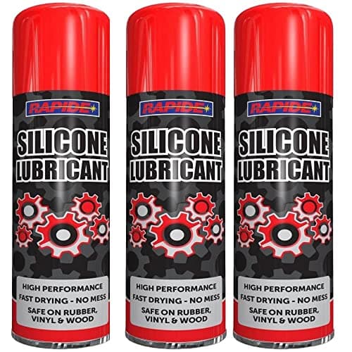 Image of 300ML HIGH PERFORMANCE SILICONE LUBRICANT SPRAY ELIMINATES SQUEAKING STICKING (3)