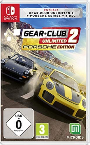 Image of Astragon GAME Gear Club Unlimited 2: Porsche Edition, Switch Nintendo Switch Basic - GAME Gear Club Unlimited 2: Porsche Edition, Switch, Nintendo Switch, E (Everyone)