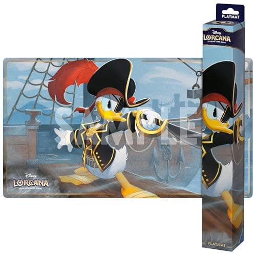 Image of Ravensburger Disney Lorcana Trading Card Game - TCG Playmat - Donald Duck - Computer Desk Mouse Mat Accessories