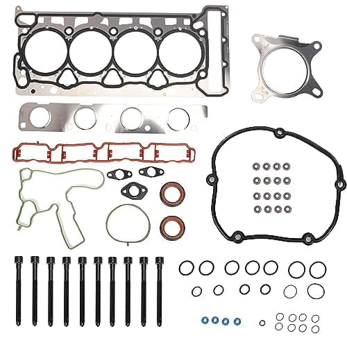 Image of MLS Head Gasket Set with Bolts, HS26455PT ES72310, Engine Cylinder Gasket Kit, for Audi A3, A4, A5, A6 TT Quattro Q5, for Volkswagen Beetle Eos GTI Jetta Passat, 2.0L DOHC Turbocharged