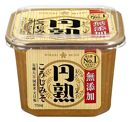 Image of Hikari Miso - Enjuku Koji Miso Mutenka Cup 750g | Authentic Japanese Aged Miso Paste | Rich Umami Flavor | Perfect for Soups, Marinades & Traditional Japanese Cooking