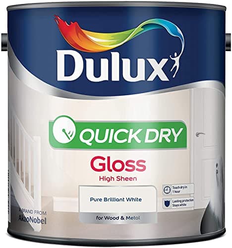 Image of Dulux Quick Dry Gloss Pure Brilliant White 2.5L [Misc.]