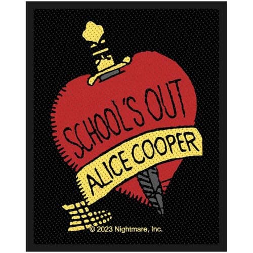 Image of Alice Cooper - Schools Out Patch 8cm x 10cm