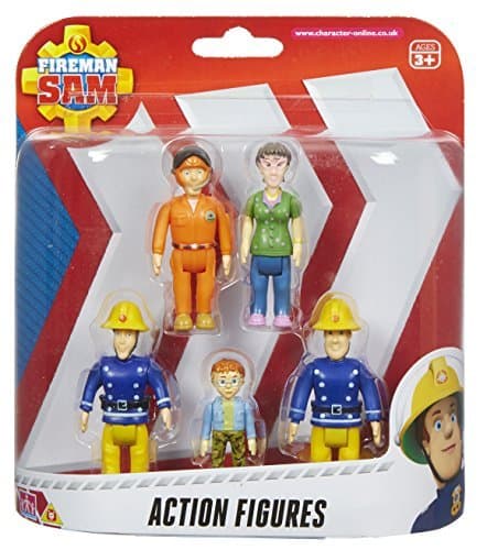 Image of Fireman Sam Action Figures - 5 Figure Pack by Fireman Sam