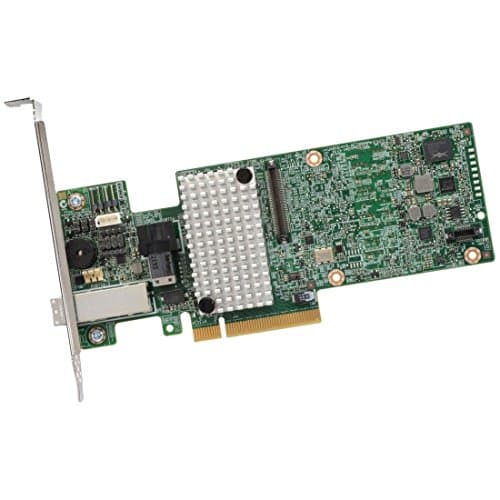 Image of Intel RS3MC044 RAID controller - RAID controllers (SAS, SATA, PCI Express x8, DDR3, Full-height (low-profile), SAS3108 ROC, 0 - 65 °C)