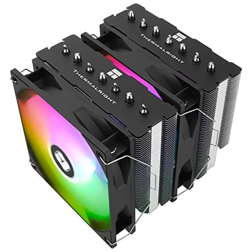 Image of Thermalright Phantom Spirit 120SE ARGB CPU Air Cooler, 7 Heat pipes CPU Cooler,Dual 120mm TL-C12B-S V2 PWM Fans, AGHP 4.0 Technology,for AM4/AM5/Intel lga1851/1700/1150/1151/1200, PC Cooling