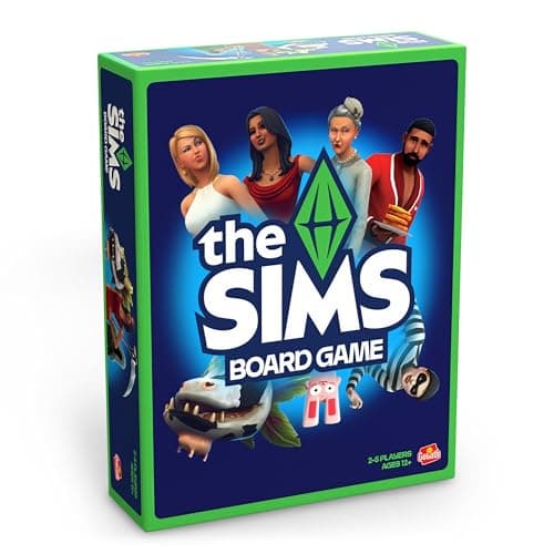 Image of Goliath Games Presents: The Sims - Board Game | Manage Your Needs & Fulfill Your Aspirations! | Based on the Hit Game Series | Adult Board Games | For 2-5 Players Ages 12+