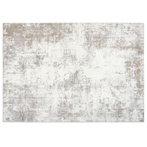 Image of OHS Rugs Living Room 120 x 170cm, Abstract Printed Washable Rugs for Bedroom Soft Non Slip Low Pile Medium Vintage Area Rug for Living Room Hallway Floor Carpet, Natural