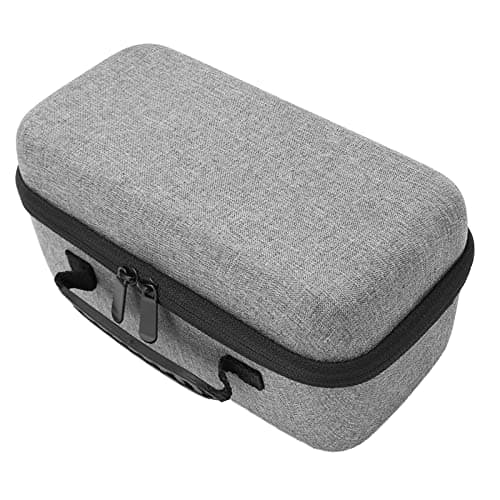 Image of ASHATA Portable Projector Carrying Bag, Waterproof Shakeproof EVA Projector Carrying Case for Nebula Anker Capsule 3 Laser 1080P Projector, Grey