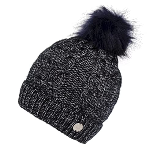 Image of Regatta Womens/Ladies Lovella III Bobble Beanie (One Size) (Navy)