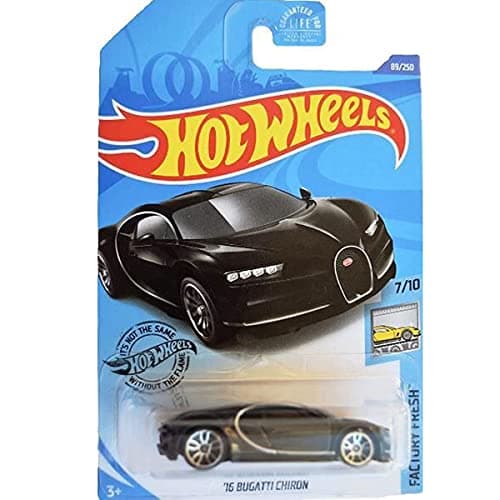 Image of Hot Wheels '16 Bugatti Chiron Factory Fresh Series 7/10 (89/250) 2020 Long Card