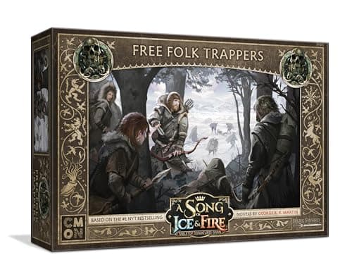 Image of CMON | A Song of Ice and Fire: Free Folk Trappers Expansion | Miniatures Board Game | Ages 14 Plus | 2 Players | 45-60 Minutes Playing Time