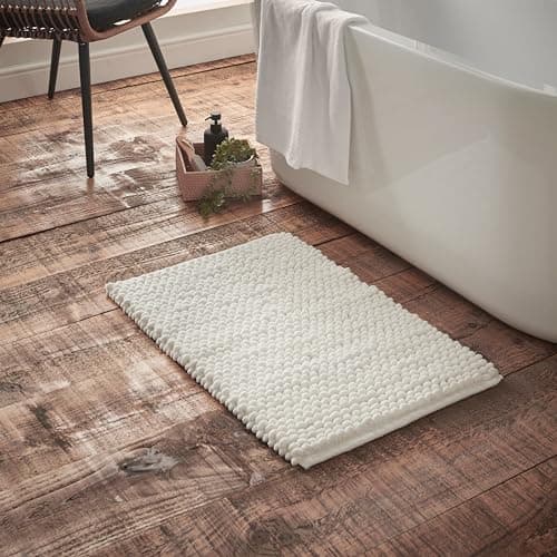 Image of Bianca Aspen Bobble 50x80 cm Bath Mat White