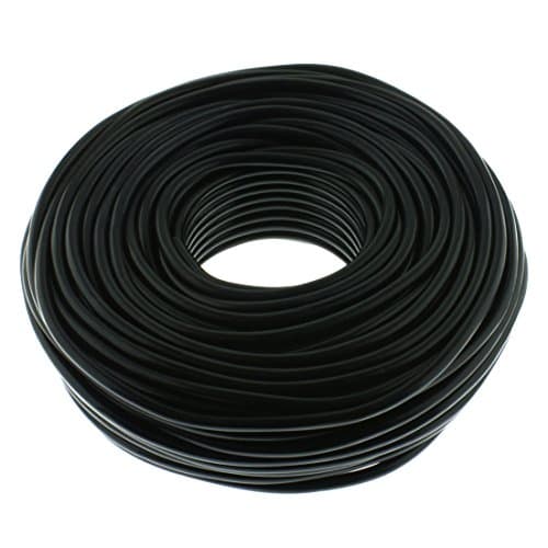 Image of Speaker Cable Round 2 x 1.5 mm² – Black – 50 m – CCA – PA Installation Cable – Audio Cable – Speaker Cable