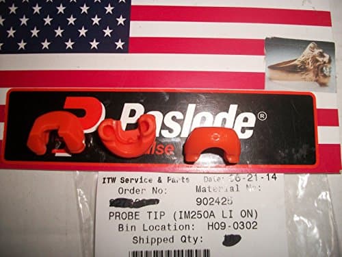 Image of NEW PASLODE Part # 902425 - No Mar Tip Li-Ion Angled Trim (3 TIPS)