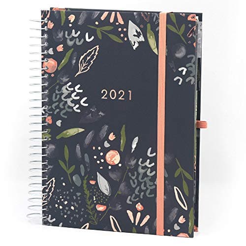 Image of Boxclever Press Life Book Diary 2021. 2021 Diary A5 Week to View with to Do Lists & Perforated Shopping Lists. 16 Month Weekly Planner Starts Now Until Dec '21.