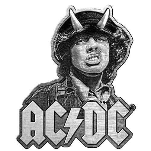 Image of rz AC/DC Angus 'Devil' shaped Metal Pin Badge