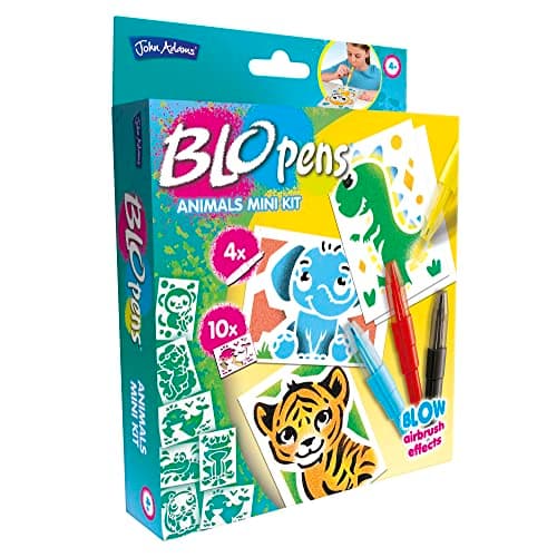 Image of John Adams | BLOPENS Animal Mini Kit: Blow airbrush effects! | Arts & Crafts | Ages 4+