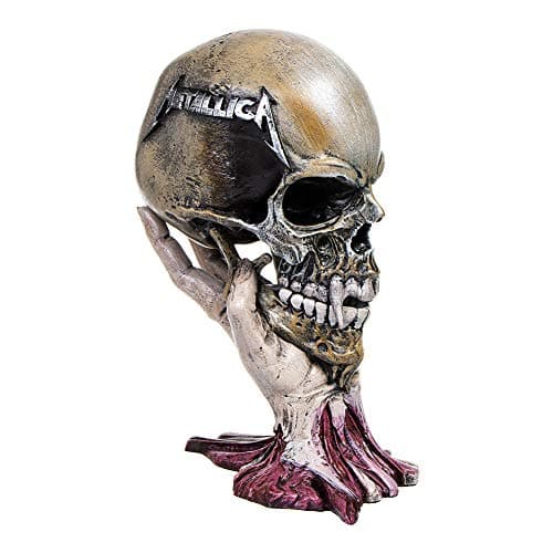 Image of Nemesis Now Metallica Sad But True Skull 22cm, Resin, Taupe