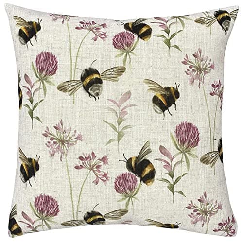 Image of furn. Country Bee Garden Cushion Cover, Multi, 43 x 43cm
