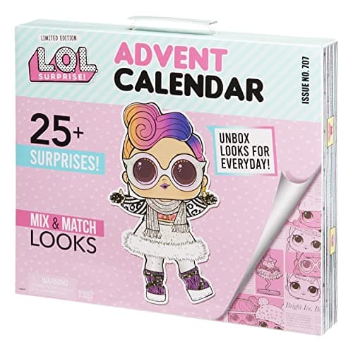 Image of LOL Surprise Advent Calendar 2022 - with Collectible Doll - COSTUME DESIGNER - with 25+ Surprises including Outfits, Shoes, & Accessories - Pop-Up Packaging - Collectable - For Kids Ages 4+