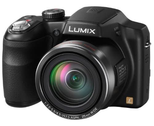 Image of Panasonic Lumix DMC-LZ30 Bridge Camera - Black (16.1MP, 35x Optical Zoom, 25mm Wide Angle, Panaroma Shot, HD Video) 3 inch LCD (Renewed)