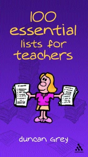 Image of 100 Essential Lists for Teachers
