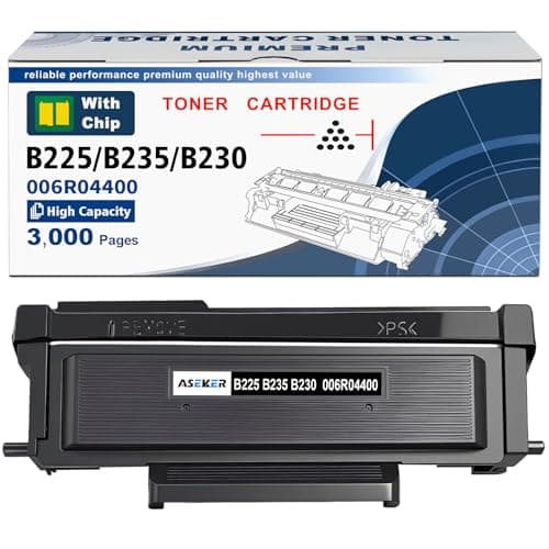 Image of ASEKER B230 / B225 / B235 Black High Capacity Toner Cartridge 3000 Pages 006R04400 Remanufactured for Xerox B230dni B225dni B235dni Printers Replace 006R04499