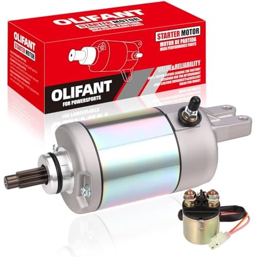 Image of Starter Motor for Honda Foreman 500 2005-2011 Foreman 400 450 Starter Honda TRX500 TRX450 TRX400 31200-HM7-003 SMU0048