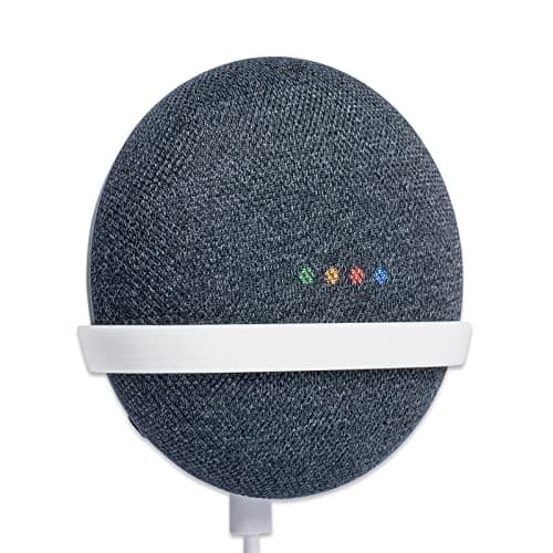 Image of P3D-Lab Wall Mount for Google Home Mini, Google Home Mini Wall Bracket Tiny White - 3 Years Warranty - Made in UK