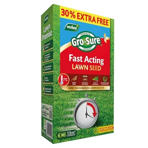 Image of GRO-Sure Fast Acting Lawn Seed Box 10sq.m + 30% EF