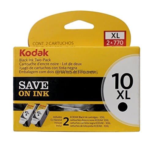 Image of Kodak 10XL Ink Cartridge Twin Pack Black 127 0917 by Kodak